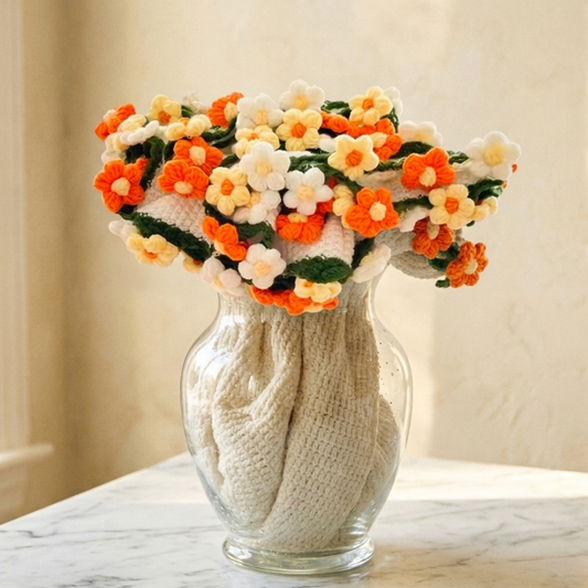 Mixed Daisy Bouquet Blanket