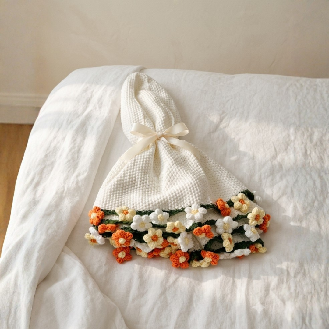 Mixed Daisy Bouquet Blanket
